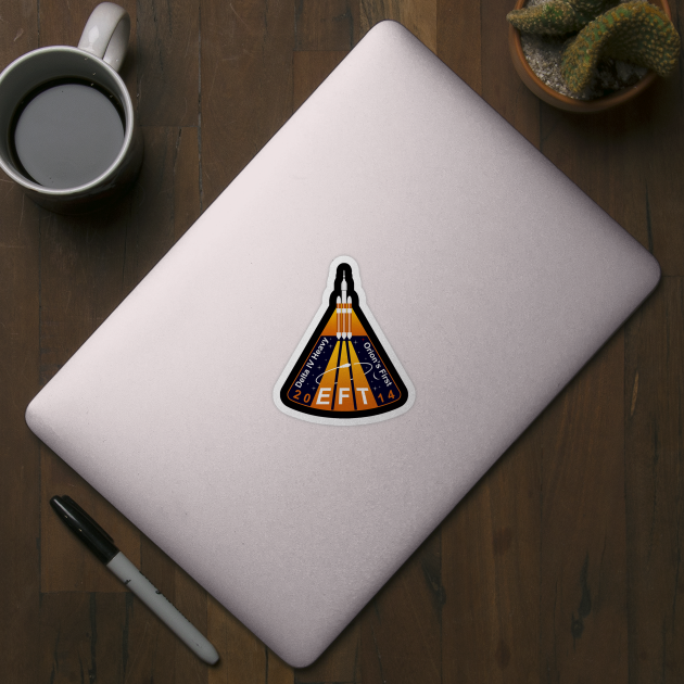 Exploration Flight Test 1 Logo by Spacestuffplus